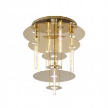 Bethel International MIA06FM23G - Semi Flush Mount Gold